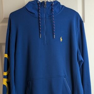 Polo by Ralph Lauren Royal Blue Pullover with Yellow Accents